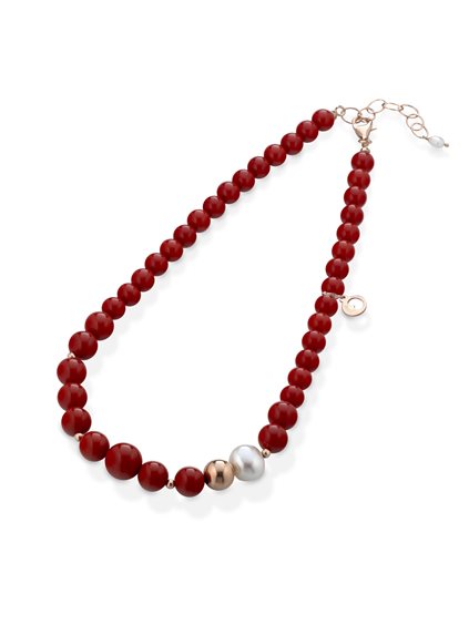 Collier Lelune Femme LELUNE GLAMOUR in Argent Perla LGNK421 - LGNK421